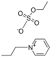 1-ethylmethylpyridinium ethyl sulphate 化学構造式