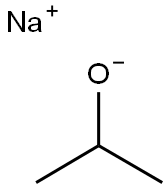 Sodium propan-2-olate Struktur