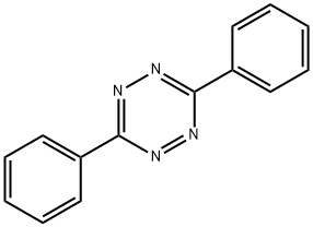 3,6-二苯基-1,2,4,5-四嗪,6830-78-0,结构式