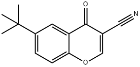 6-TERT-BUTYL-3-CYANOCHROMONE Struktur