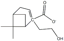 2-(6,6-dimethylbicyclo[3.1.1]hept-2-en-2-yl)ethyl formate Struktur
