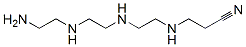 3-[[2-[[2-[(2-aminoethyl)amino]ethyl]amino]ethyl]amino]propiononitrile Structure