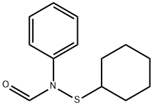 N-(cyclohexylthio)-N-phenylformamide Structure