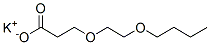 potassium butoxyethoxypropionate Structure