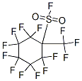 decafluoro(trifluoromethyl)cyclohexanesulphonyl fluoride 结构式
