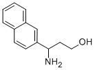 3-AMINO-3-NAPHTHALEN-2-YL-PROPAN-1-OL Struktur