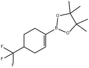 4-(三氟甲基)-1-环己烯-1-硼酸频哪醇酯,683242-93-5,结构式