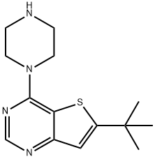 683274-69-3 6-叔丁基-4-哌嗪噻吩[3,2-D]嘧啶
