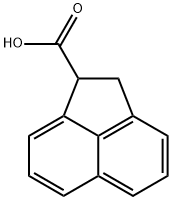 1,2-Dihydro-1-acenaphthylenecarboxylic acid Structure