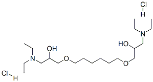 3,18-diethyl-7,14-dioxa-3,18-diazaicosane-5,16-diol dihydrochloride 结构式