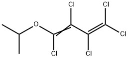 1,1,2,3,4-pentachloro-4-(isopropoxy)buta-1,3-diene Structure