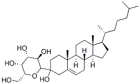 galactosylcholesterol 化学構造式
