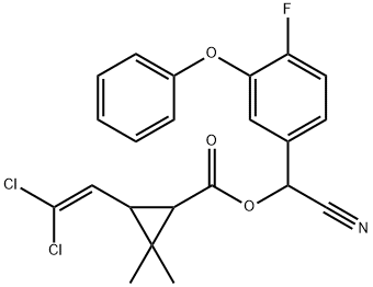 氟氯氰菊酯, 68359-37-5, 结构式