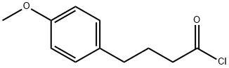 4-(4-甲氧基苯基)丁酰氯 结构式