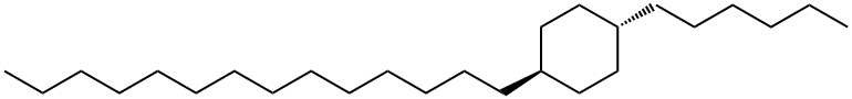 Cyclohexane, 1-hexyl-4-tetradecyl,6836-34-6,结构式