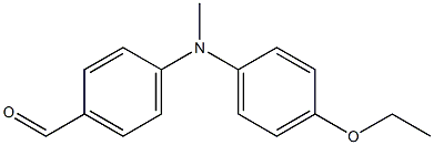 4-((4-ethoxyphenyl)(methyl)amino)benzaldehyde,6837-98-5,结构式