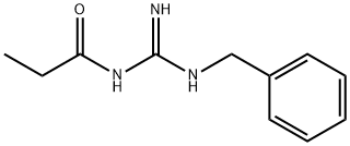 N-Benzyl-N'-propionylguanidine Structure