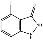 4-FLUORO-3-HYDROXY (1H)INDAZOLE Struktur