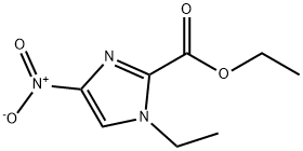 1-乙基-4-硝基-1H-咪唑-2-羧酸乙酯, 683815-48-7, 结构式