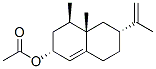 2-Naphthalenol, 2,3,4,4a,5,6,7,8-octahydro-4,4a-dimethyl-6-(1-methylethenyl)-, acetate, (2.alpha.,4.beta.,4a.beta.,6.alpha.)- 结构式