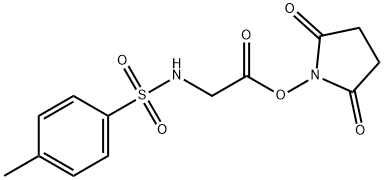 TOS-甘氨酸-N-羟基琥珀酰亚胺酯, 68385-26-2, 结构式