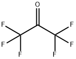 ヘキサフルオロアセトン 化学構造式