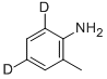 O-トルイジン-4,6-D2 化学構造式