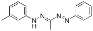 3-Methyl-1-(3-methylphenyl)-5-phenylformazan Struktur