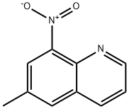 6-甲基-8-硝基喹啉 结构式