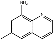 6-メチル-8-キノリンアミン 化学構造式