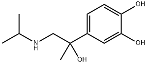 1,2-Benzenediol, 4-[1-hydroxy-1-methyl-2-[(1-methylethyl)amino]ethyl]- (9CI) Structure