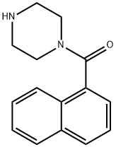 1-Naphthyl(1-piperazinyl)methanone Structure