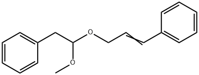 [2-methoxy-2-[(3-phenylallyl)oxy]ethyl]benzene,68426-05-1,结构式
