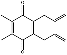 684262-71-3 2,5-Cyclohexadiene-1,4-dione, 2,3-dimethyl-5,6-di-2-propenyl- (9CI)