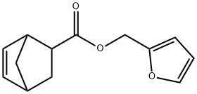 5-NORBORNENE-2-CARBOXYLIC-2-FURFURYL ESTER 化学構造式