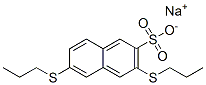 나트륨3,6-비스(프로필티오)나프탈렌-2-설포네이트