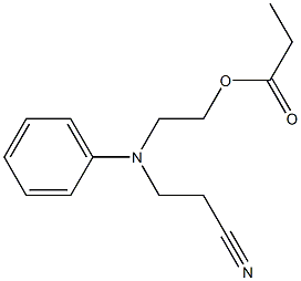 2-[N-(2-시아노에틸)아닐리노]에틸프로피오네이트