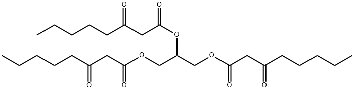 프로판-1,2,3-트리일트리스(3-옥소옥타노에이트)