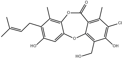 MOLLICELLIN D Structure