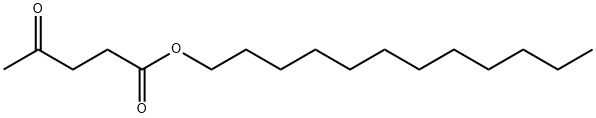 レブリン酸ドデシル 化学構造式