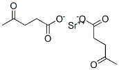 Pentanoic acid, 4-oxo-, strontium salt Struktur