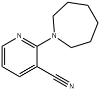 2-azepan-1-ylnicotinonitrile 化学構造式