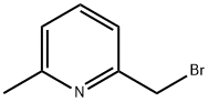 2-(Bromomethyl)-6-methylpyridine Struktur