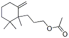 Α,2,2-三甲基-6-亚甲基环己烷丙醇乙酸酯,68479-99-2,结构式
