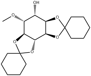 1 2:3 4-DI-O-CYCLOHEXYLIDENE-5-O-METHYL& Structure