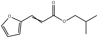 isobutyl 3-(2-furyl)acrylate,68480-18-2,结构式