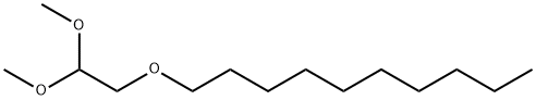 1-(2,2-dimethoxyethoxy)decane Struktur