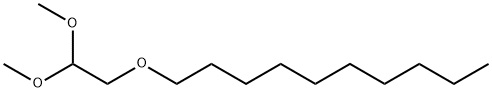 1-(2,2-dimethoxyethoxy)decane 结构式