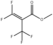 3,3-ジフルオロ-2-トリフルオロメチルアクリル酸メチル 化学構造式