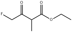 Butanoic  acid,  4-fluoro-2-methyl-3-oxo-,  ethyl  ester 结构式